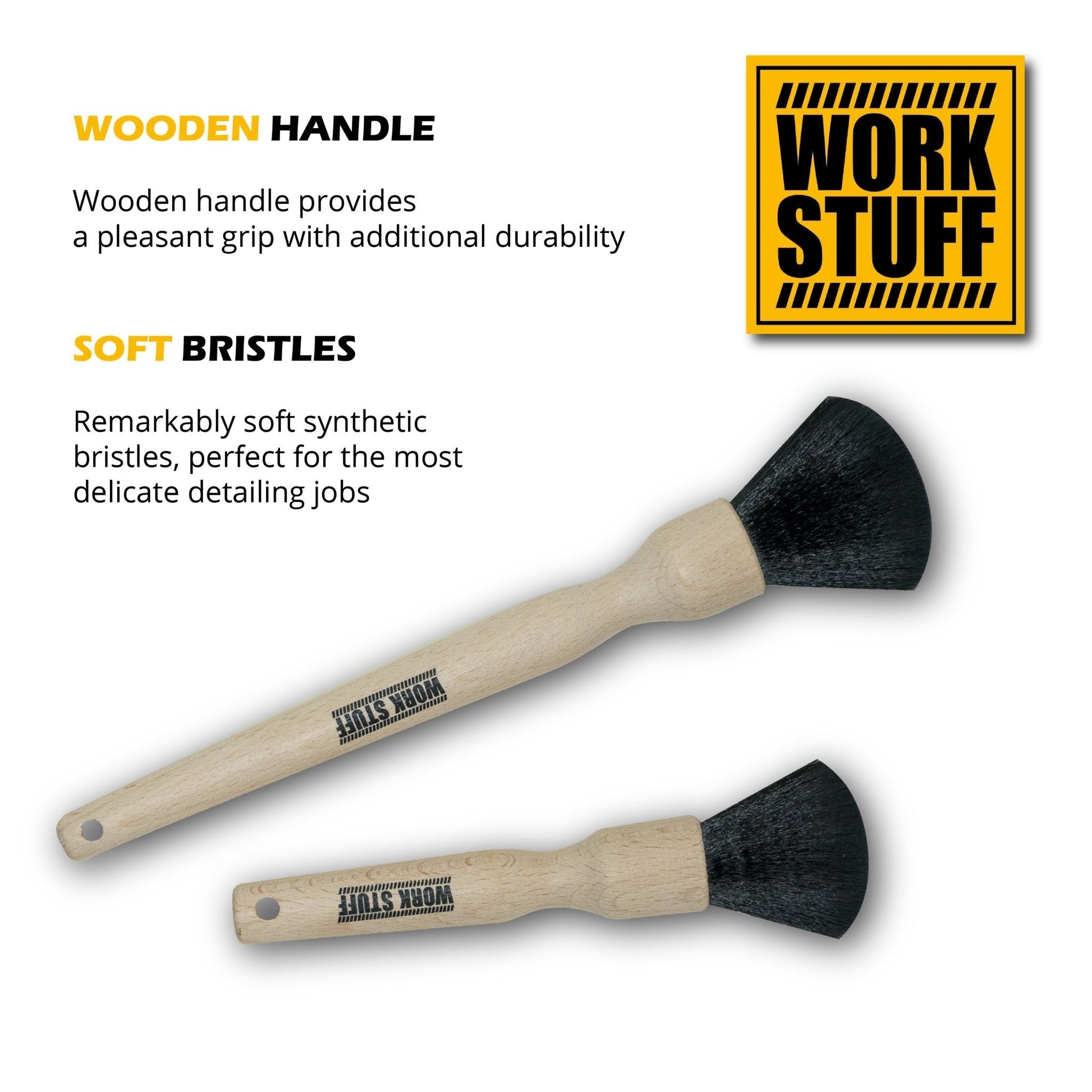 Work Stuff Detailing Brush - Ultra Soft - Car Supplies Warehouse Work Stuffbrushbrushesinterior
